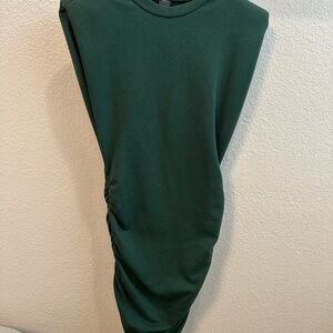 SHEIN Dark Green Mini Dress